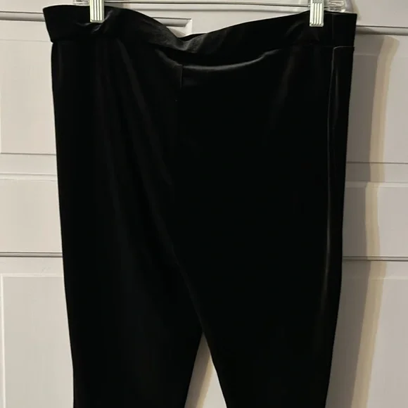 J Crew Black Velvet Leggings - Picture 3 of 5